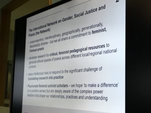 International Network on Gender, Social Justice and Praxis