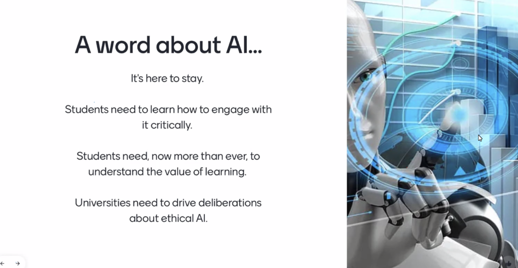 AI slide by Prof Sioux McKenna